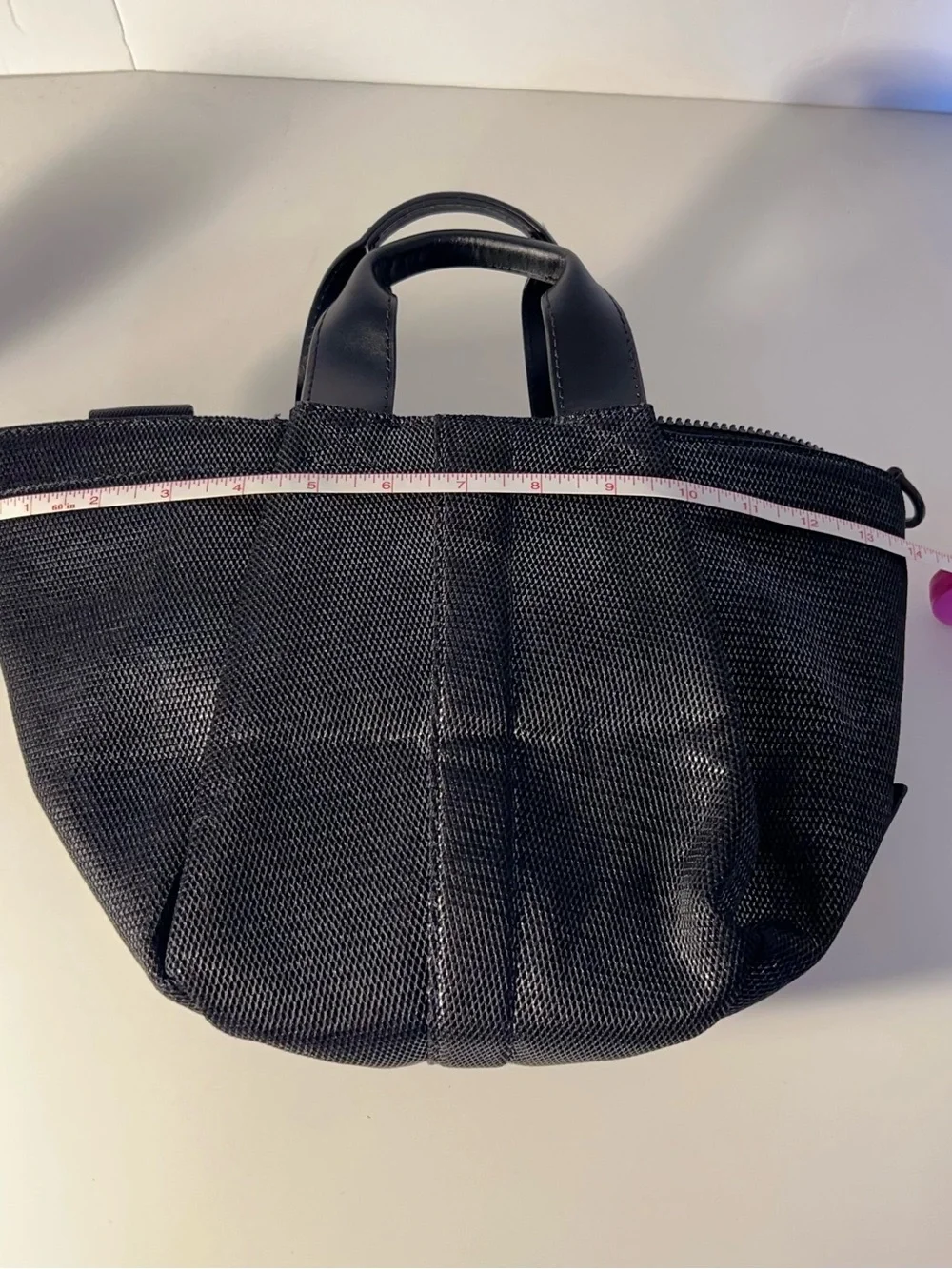 Transience Handbag or crossbody with Detachable Strap and Pouch